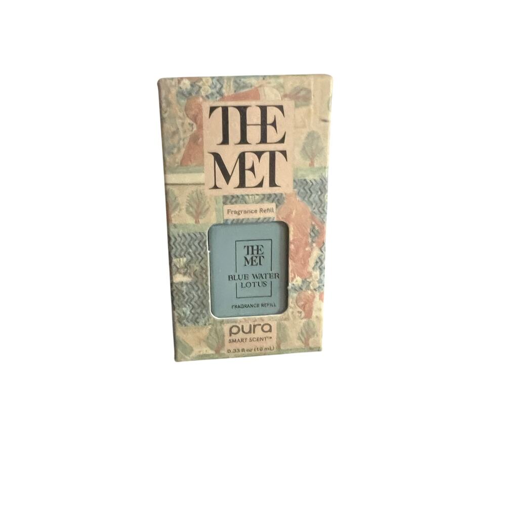 Pura x The Met Blue Water Lotus Smart Home Fragrance Refill (10mL) – BNIB